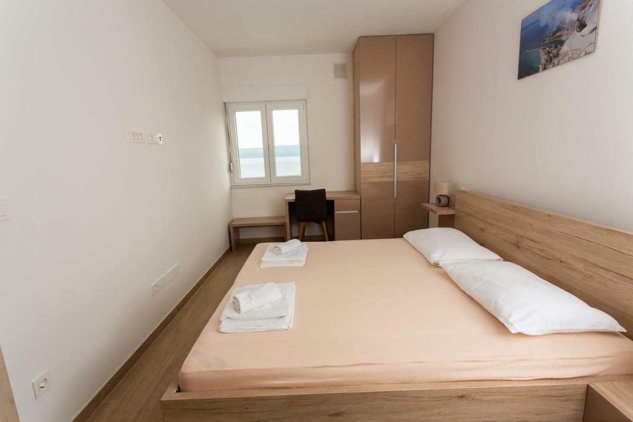 Villa Sara With Sea View And Private Heated Pool 奥米什 外观 照片